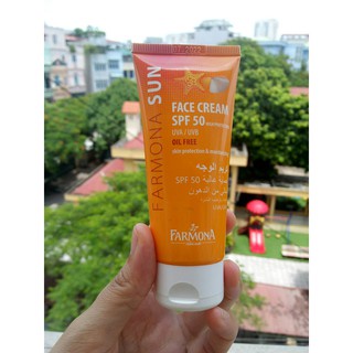 Kem chống nắng famona SPF50+++ dành cho da dầu, mụn và da hỗ hợp, nâng tone giống kem nền- 𝐃𝐫.𝐋𝐲́ 𝐇𝐨𝐚̀𝐧𝐠 | BigBuy360 - bigbuy360.vn