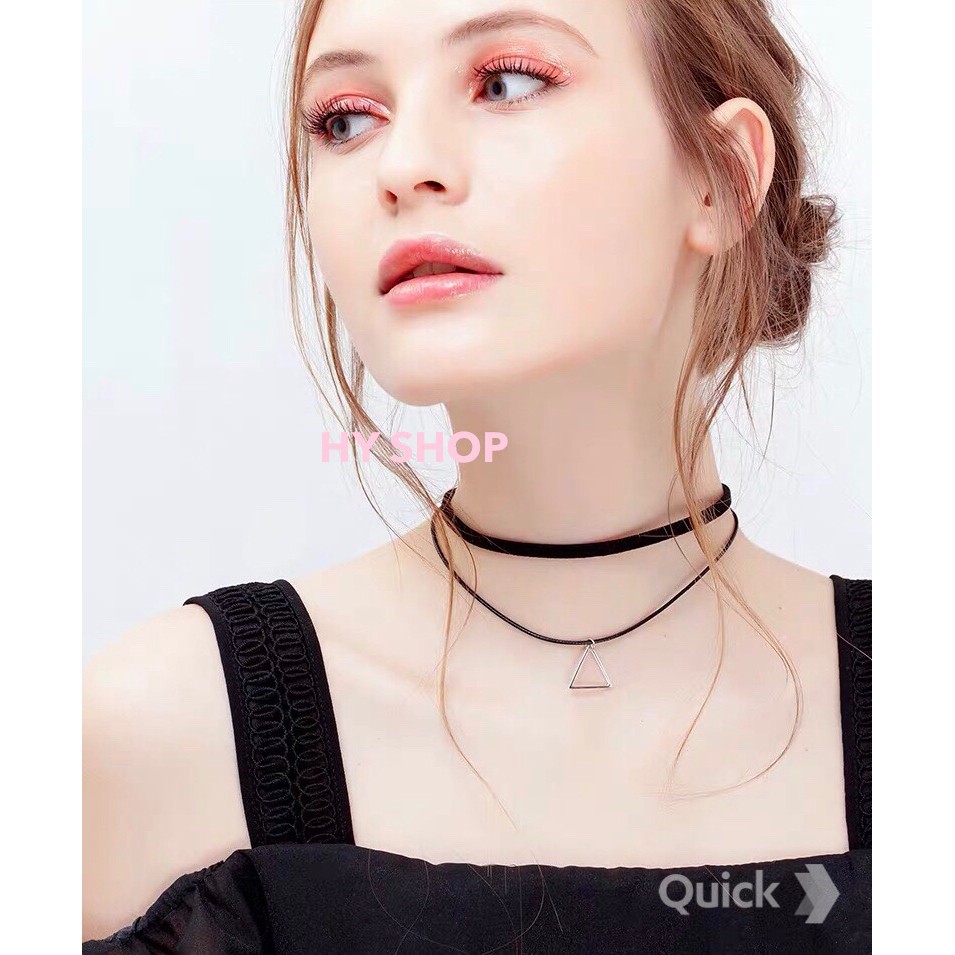 vòng cổ choker nhiều hình