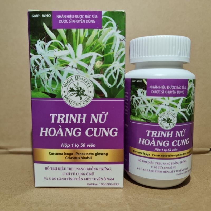 Trinh Nữ Hoàng Cung- Hỗ trợ điều trị u xơ tử cung, u nang buồng trứng, u xơ tuyến tiền liệt