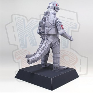 Mô hình giấy Anime Game Mechagodzilla - Godzilla