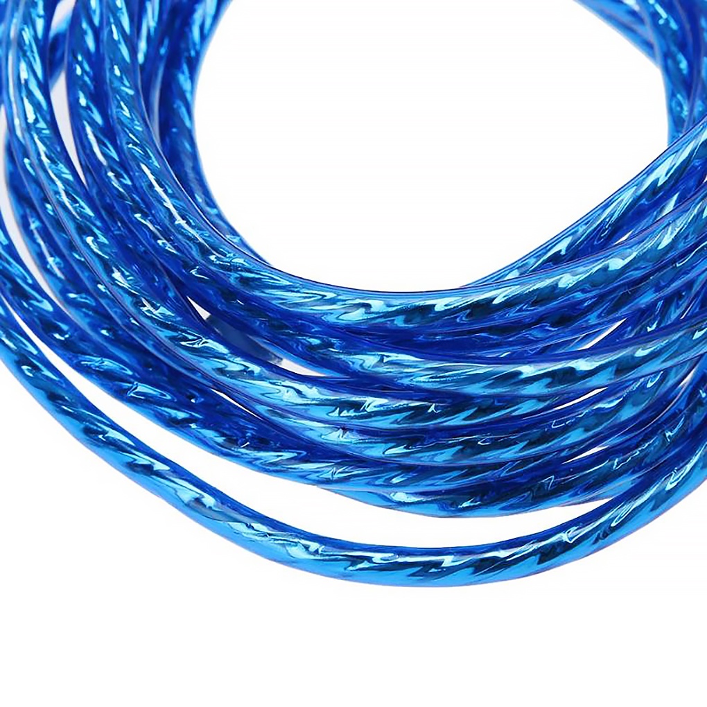 Car Amplifier Cable Installation Wiring RCA Copper Wire Vehicle Digital Stereo Hi-fi Audio Cable