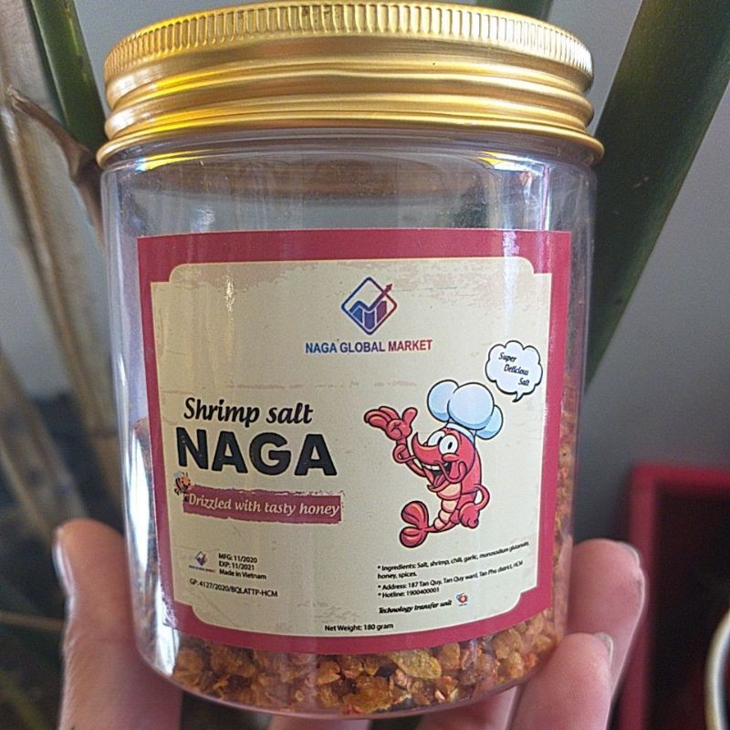 MUỐI TÔM CHAY NAGA