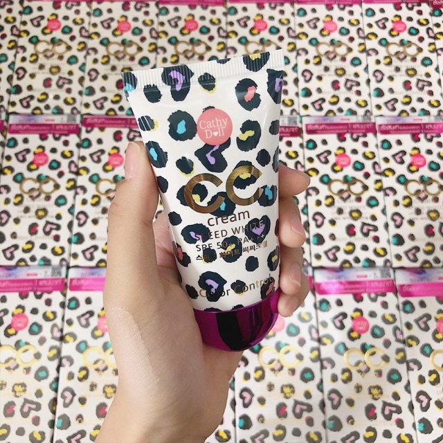 Kem nền ❤️Cathy Doll CC Cream Speed White SPF50/PA+++