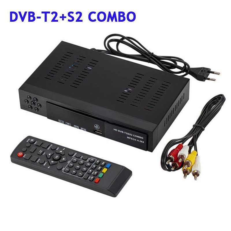 Bộ Thu Tín Hiệu Dvb-T2 + S2 Combo Hd 1080p Hdtv | BigBuy360 - bigbuy360.vn
