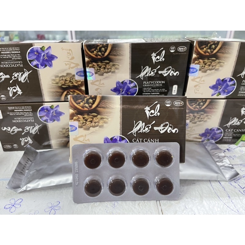 Viên ngậm bổ phế ích phế đơn siêu nhạy sau 1 viên hộp 3 vỉ