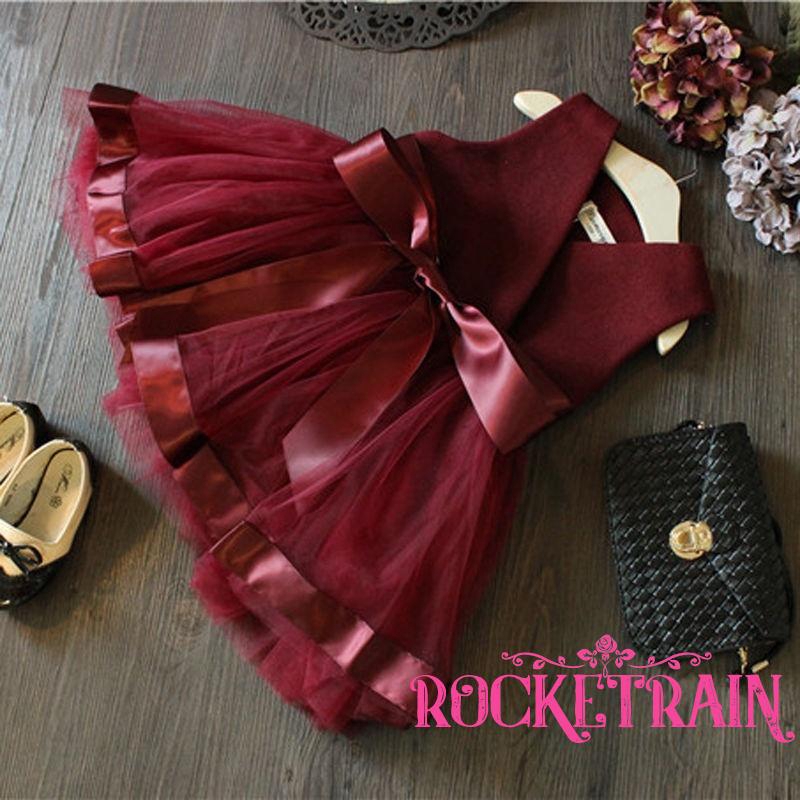 Đầm xòe công chúa xinh xắn cho bé gái