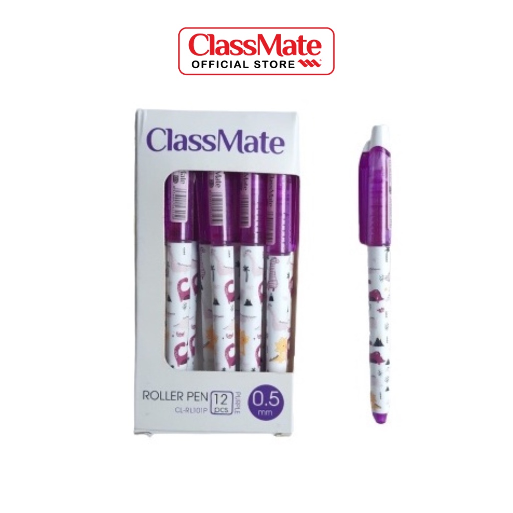 Bút Roller CLASSMATE Nét Trơn Đều Mực Khô Nhanh Ngòi 0.5mm CL-RL101