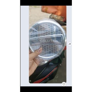 Ốp Nắp bình xăng mạ crom xe Kia Soluto