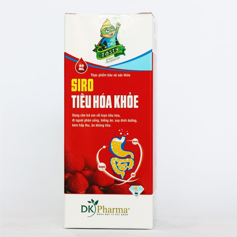 Siro Tiêu hóa khỏe - Tasty 60ml