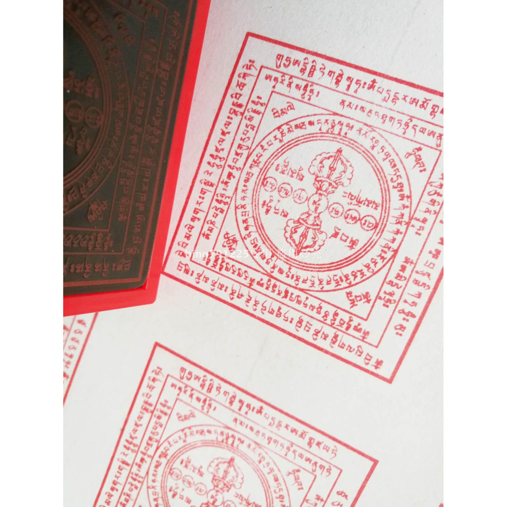 lục đạo kim cang chú ấn - Pháp khí Mật Tông - Phật giáo Tây Tạng
