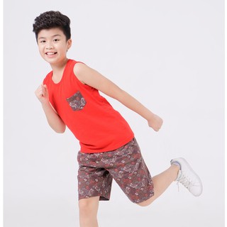 Bộ Quần Áo Sát Nách Bé Trai (3-9 Tuổi) K's Closet K077TES HT