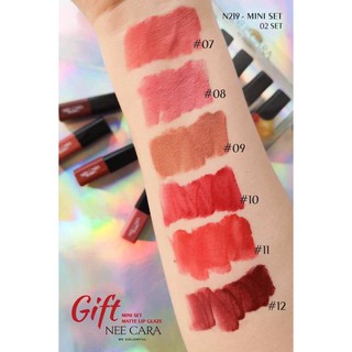 Set son 6 cây kem mini Nee cara Siêu lì
