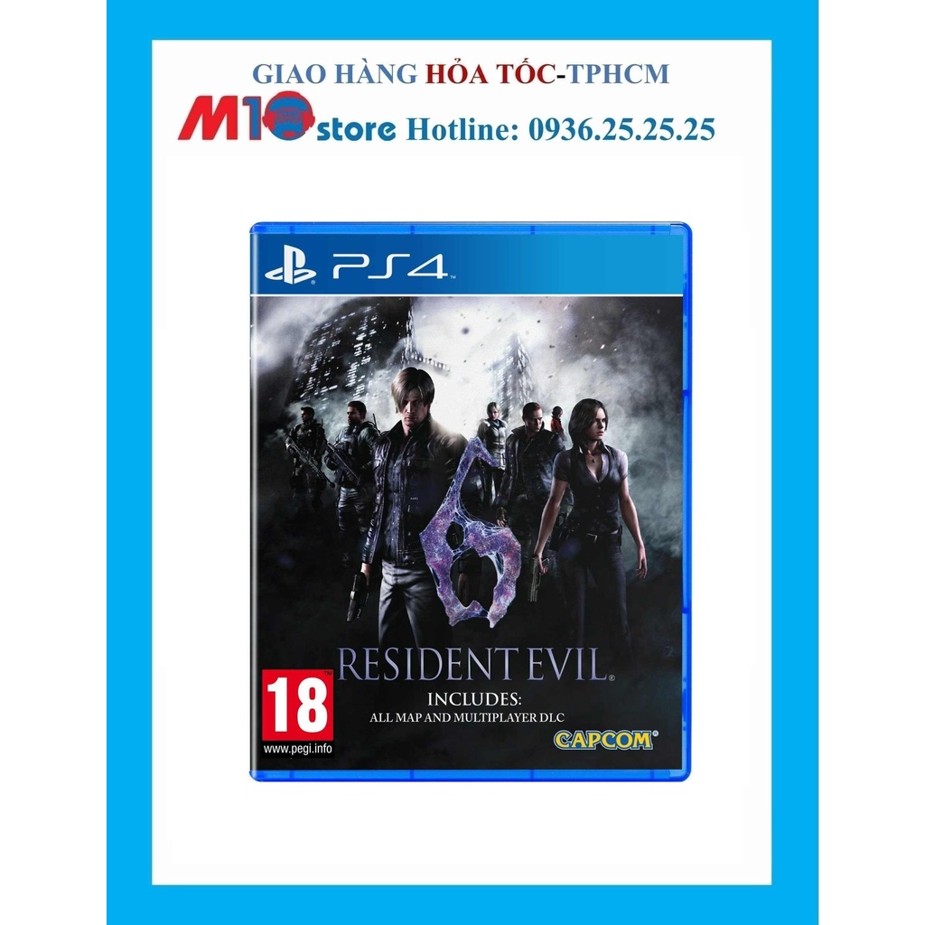 Game PS4 Resident Evil 6