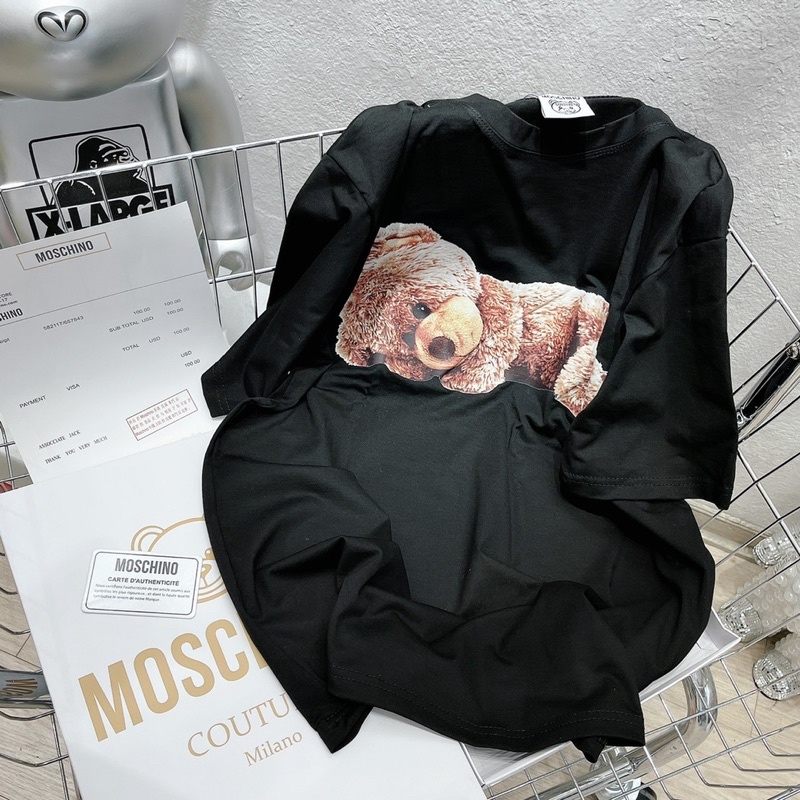 Áo phông unisex from rộng dấu quần