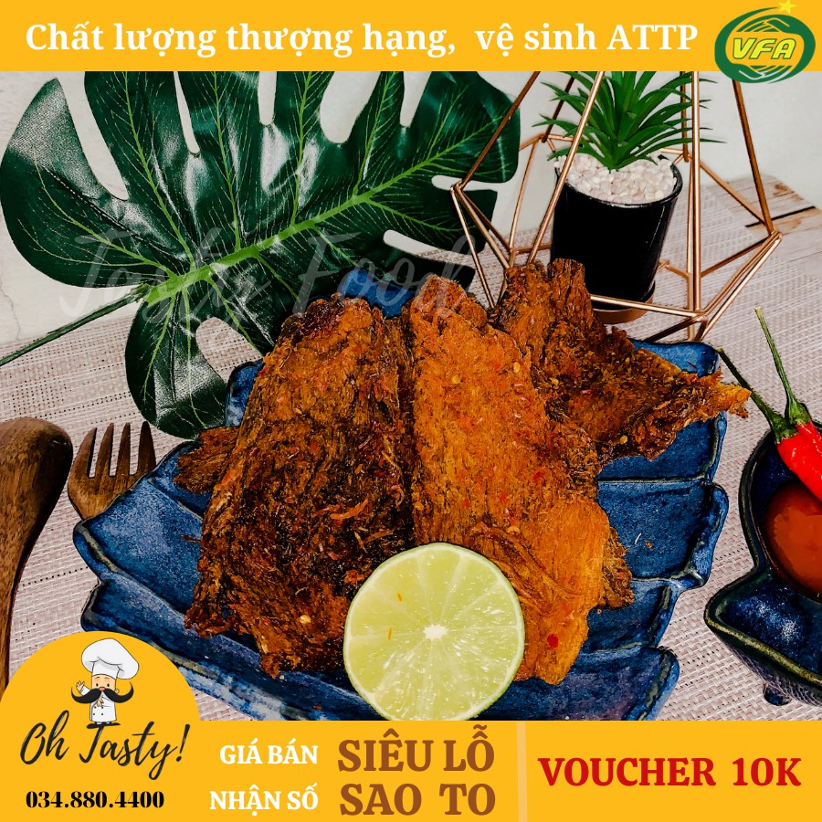 1KG Túi Zip Khô Bò Miếng | Bò thật loại I | Tảng to bự, đậm vị siêu ngon | BigBuy360 - bigbuy360.vn