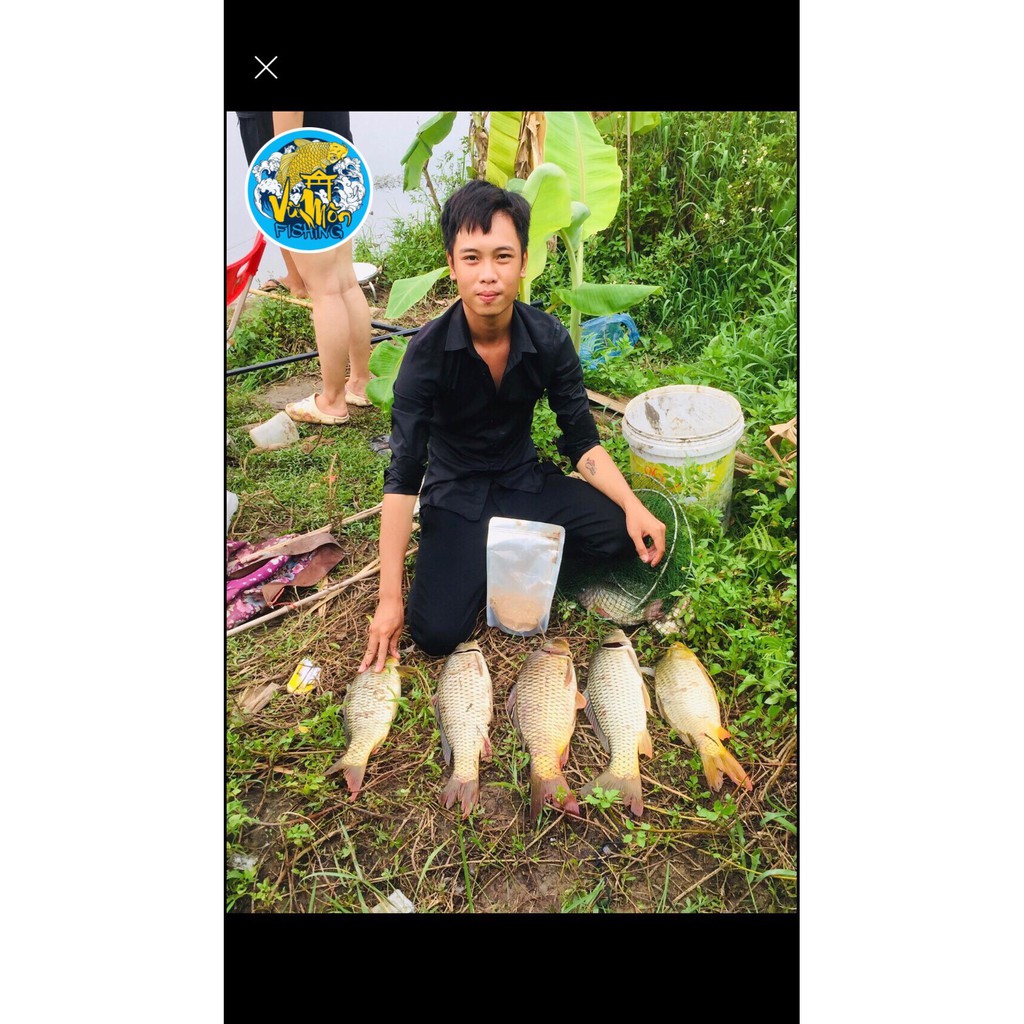 Mồi Câu Cá Tổng Hợp Vị Tanh Thơm Vũ Môn ( 300g) | Chuyên Rô Phi - Vũ Môn fishing