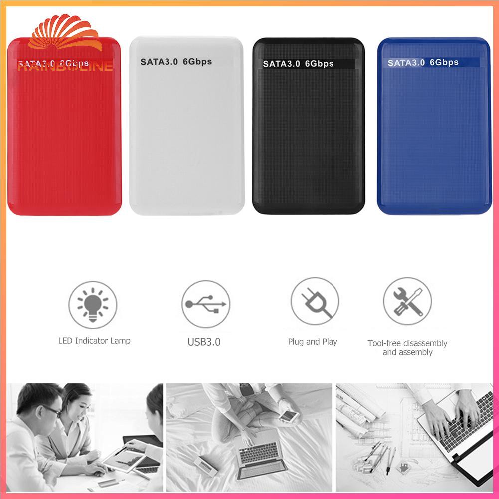 Hộp Đựng Ổ Cứng Ngoài 2.5 Inch Usb3.0 Sang Sata 3.0 Hdd | BigBuy360 - bigbuy360.vn