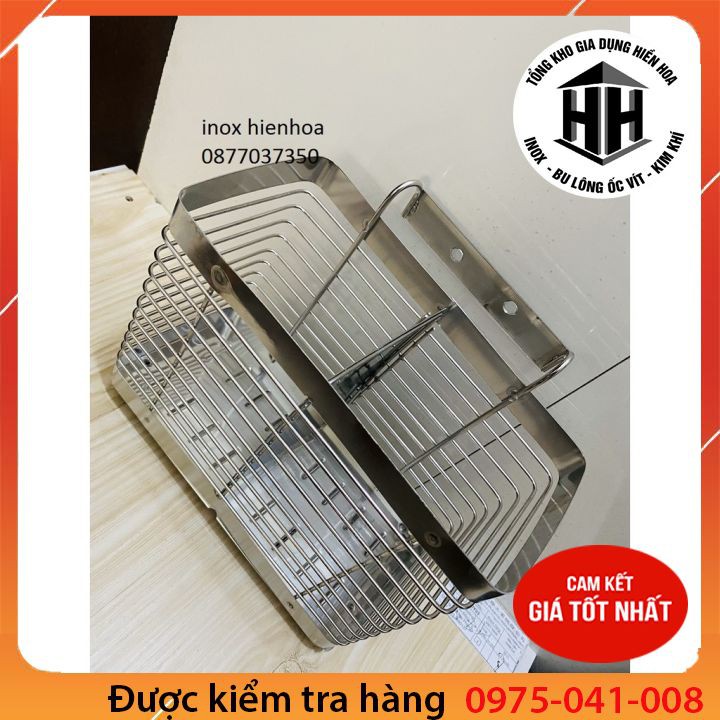 Ống đựng đũa muỗng bằng inox  2 ngăn OD 02 trong nhà bếp ỐNG ĐŨA ĐÔI VUÔNG