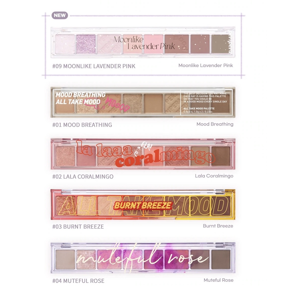 Bảng mắt Peripera All Take Mood Palette