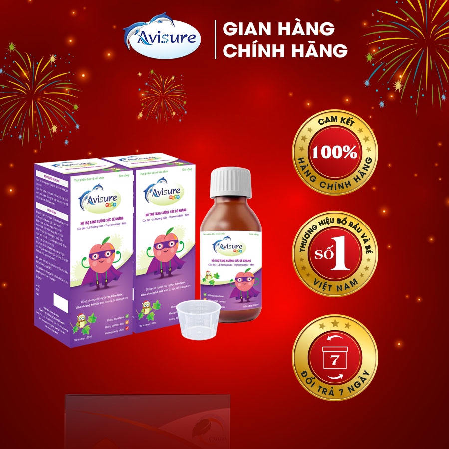 Avisure Muno tăng đề kháng tự nhiên cho bé 20ml