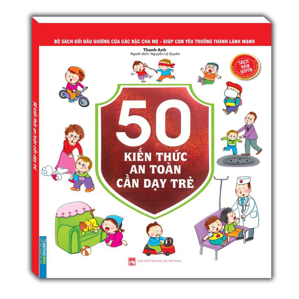 Sách - 50 kiến thức an toàn cần dạy trẻ (bìa mềm)