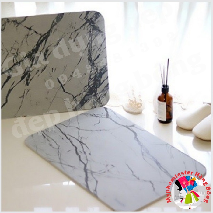 Thảm đá siêu thấm nước hàng xuất Nhật 40x60cm