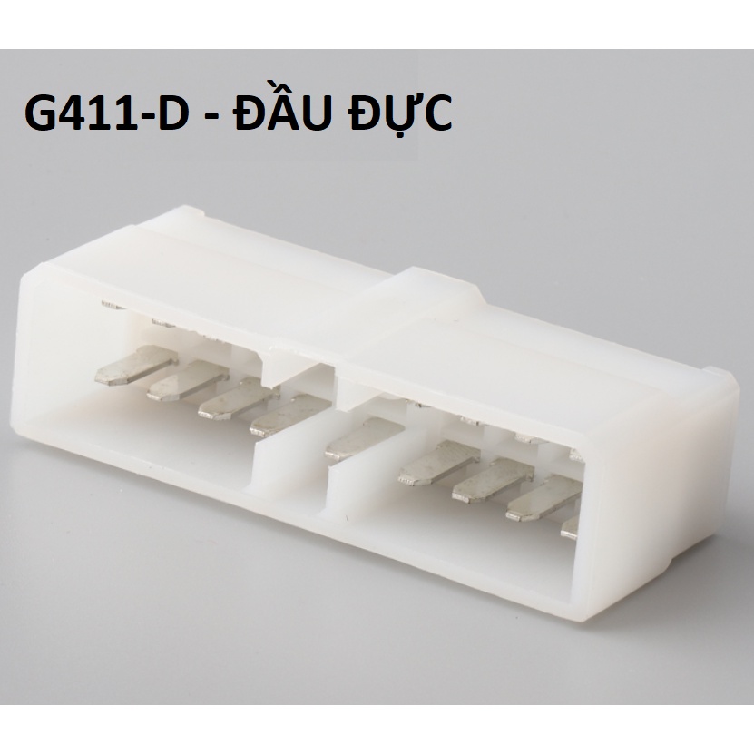 G411-Giắc cắm Đầu cắm tấm hàn 17 lỗ 3mm