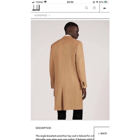 Áo manto nam xuất xịn