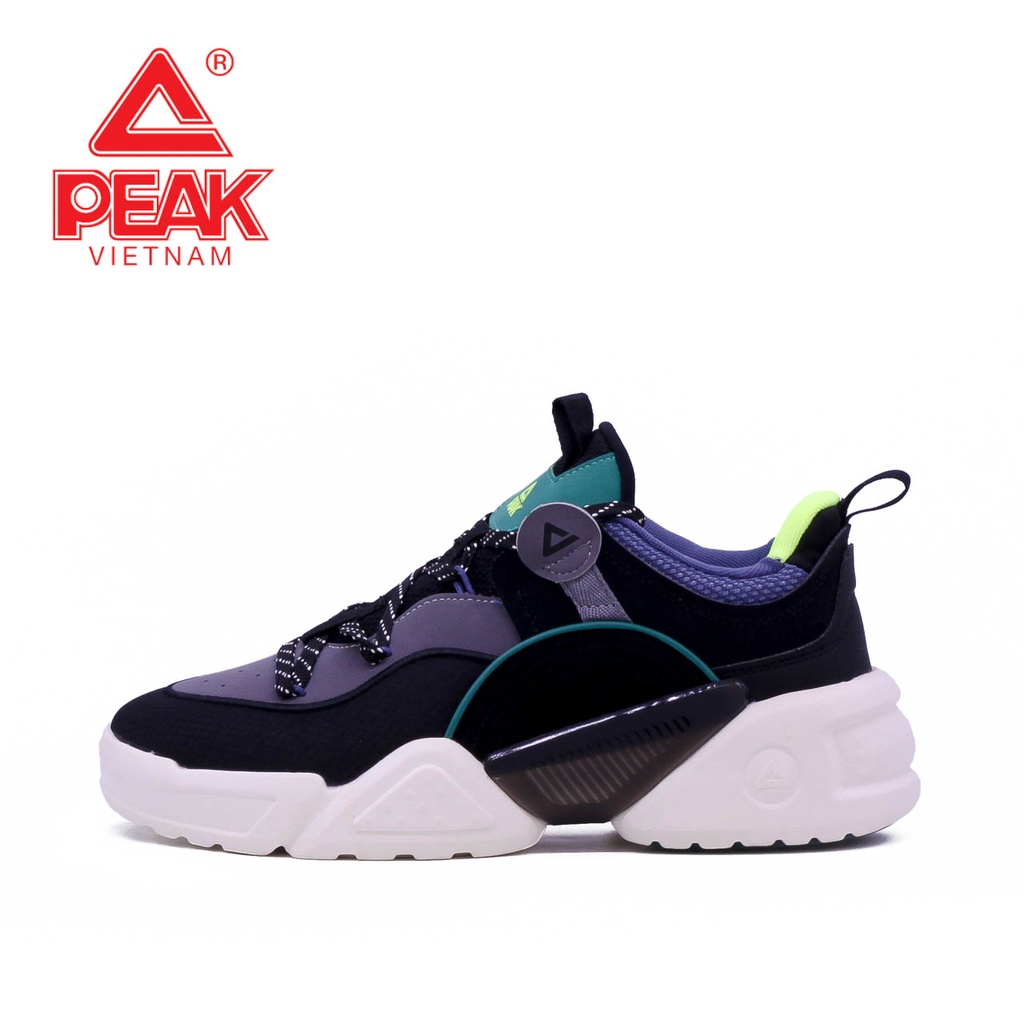 Giày sneaker thể thao nam, giày casual PEAK Casual Fashion E14701E