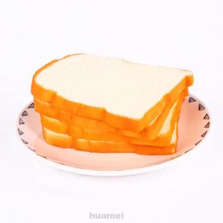 Simulation Bread Hand Pillow Kitchen Toys Photography Props Miniature Soft Decorative Sliced Toast Ornament