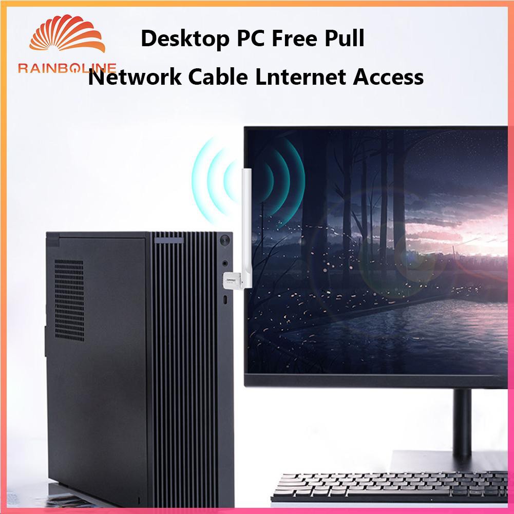 Usb 2.0 Thu Sóng Wifi Không Dây Comfast Cf-Wu713N 300m Thẻ