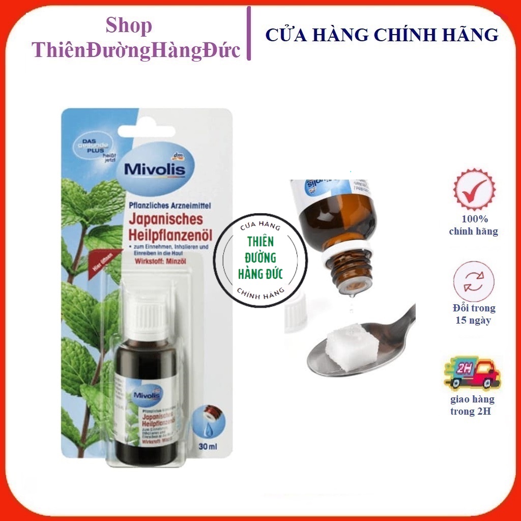 TINH DẦU BẠC HÀ JAPANISCHES HEINPFLANZENOL