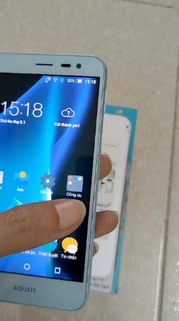 Sharp Aquos U SHV35-4G- Điện thoại Nhật chơi game giá tốt | BigBuy360 - bigbuy360.vn