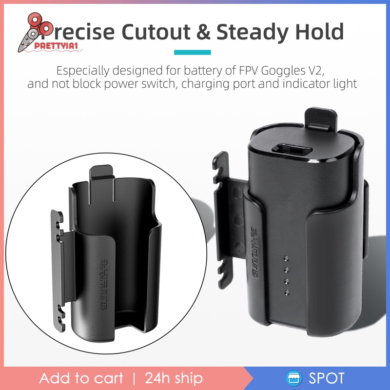 Hộp Đựng Pin Có Dây Cáp Cho Dji Fpv Goggles V2 1