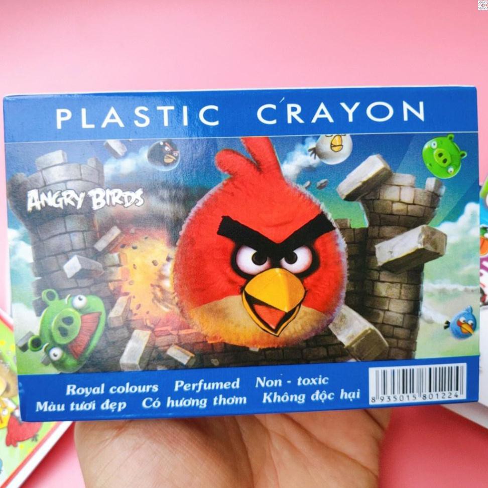 Bộ Sáp Màu Queen, Tô Màu Đẹp Không BỊ Gãy -Gồm 12/18 Màu