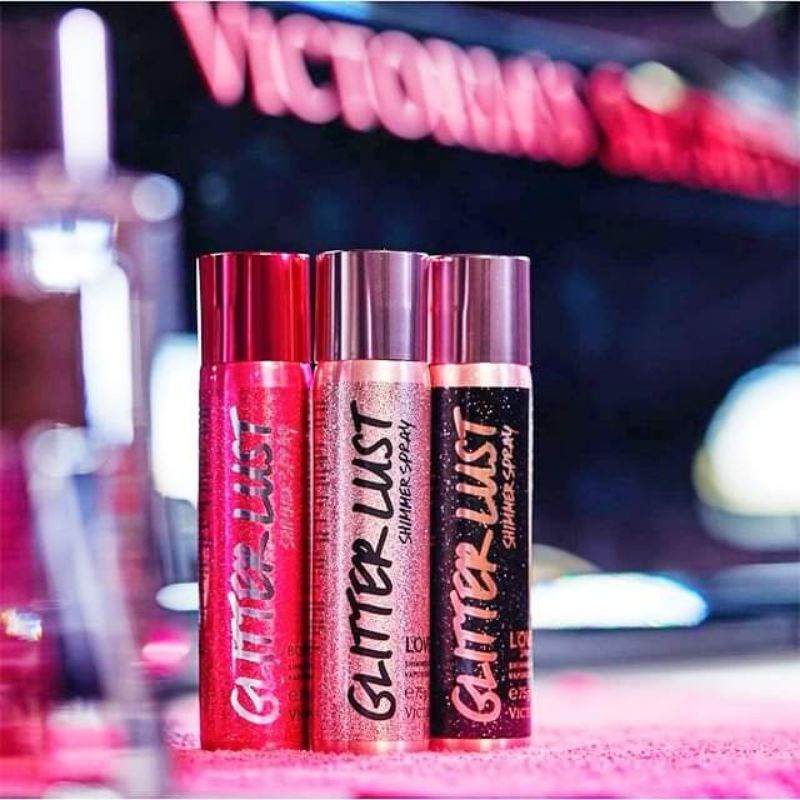 Xịt Thơm Toàn Thân Có Nhũ Victoria’s Secret Glitter Lust Shimmer Spray