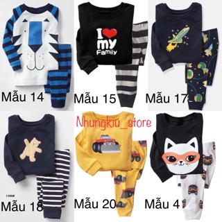 SIZE 6 TUỔI bộ đồ thu cotton xịn