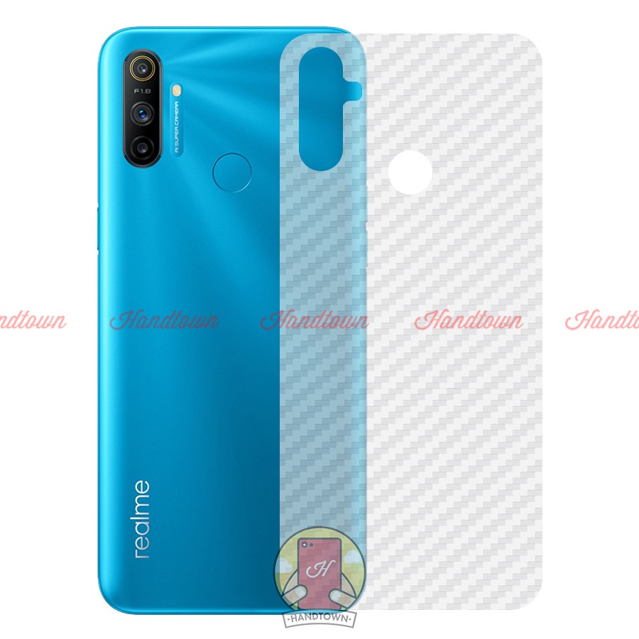 Miếng dán lưng cacbon Realme C3