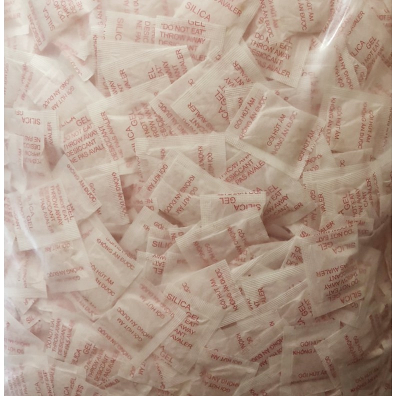 100g túi hút ẩm, chống mốc (1-2g/gói)