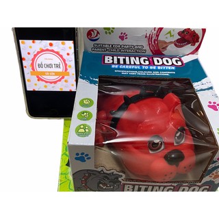 NEW-ĐỒ CHƠI CHÓ PITBULL CẮN TAY