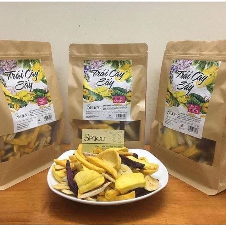 Hoa quả sấy giòn Sfood