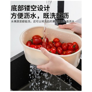 Rổ Nhựa Gắn Bồn Rửa Bát Ráo Nước