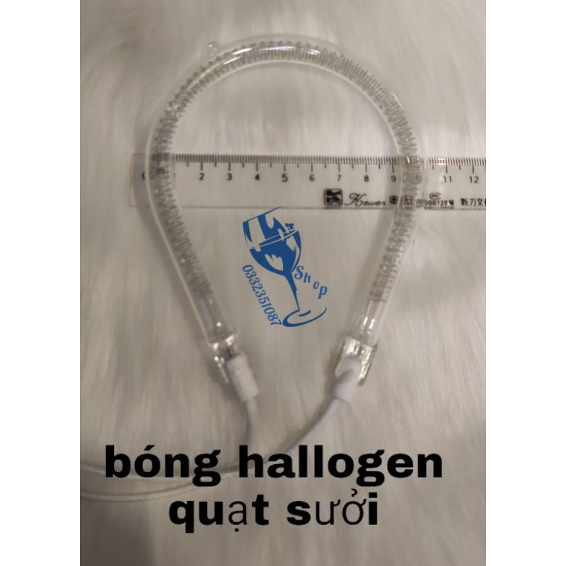 bóng sưởi - bóng sưởi nón halogen 220v -900w dùng trong quạt sưởi