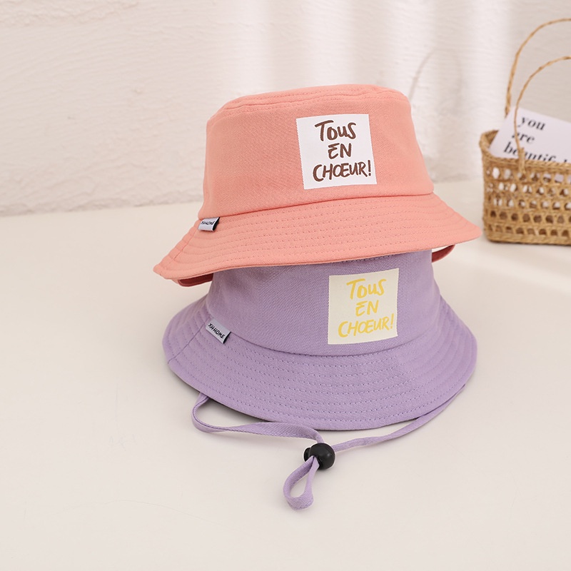 Nón Tai Bèo In Chữ tous Đơn Giản Đa Năng Cho Trẻ Em