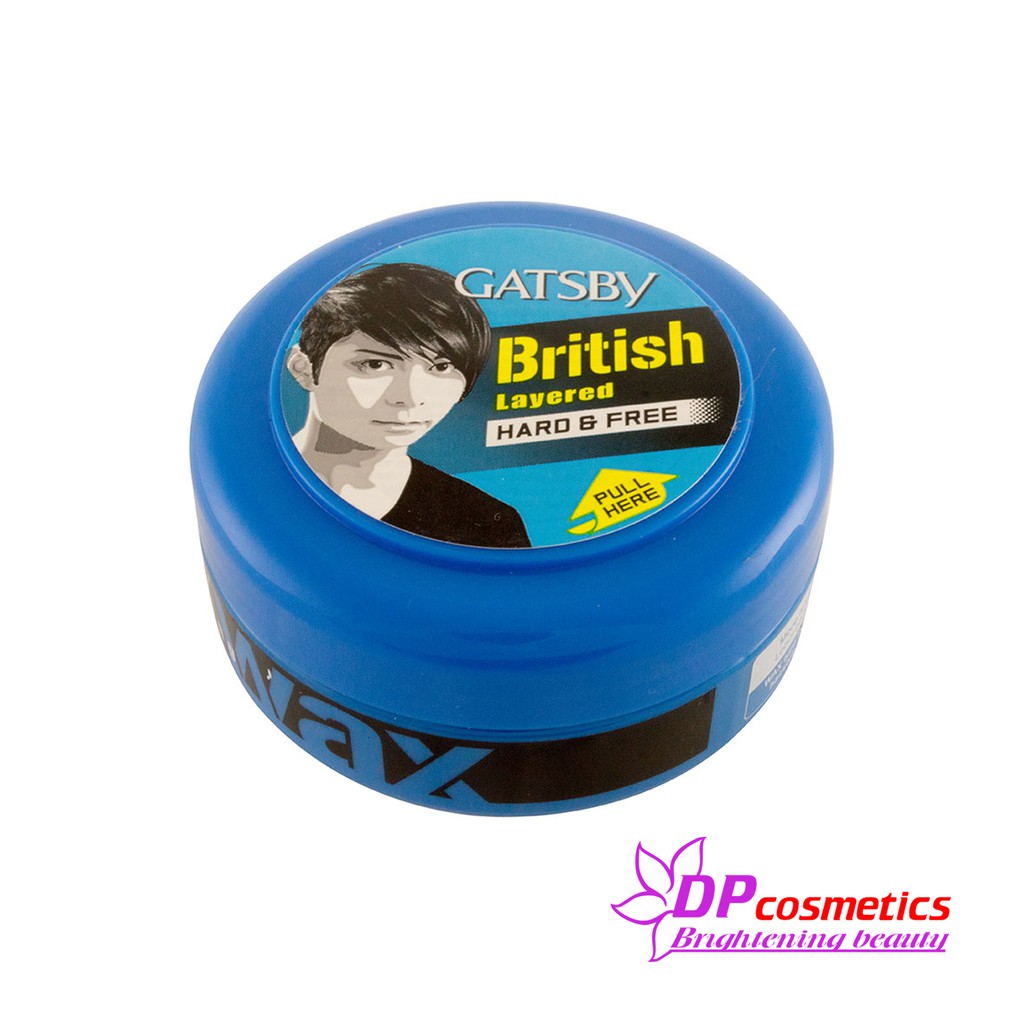 comno 2 hộp Wax tạo kiểu tóc Gatsby H&F xanh