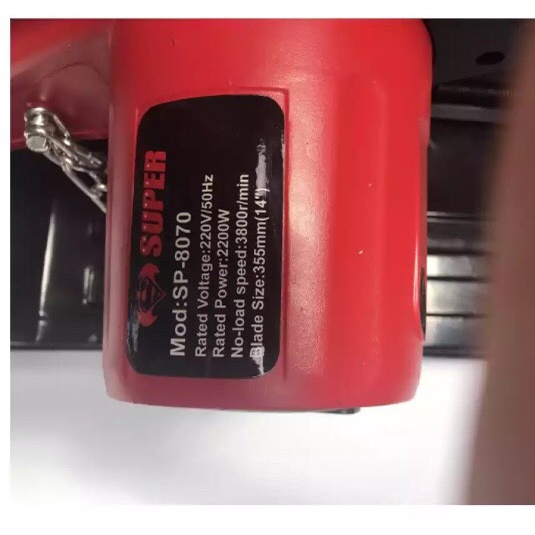 MÁY CẮT SẮT BÀN SUPER 355 cao cấp 2000w -  Kèm Lưỡi Cắt 355  - Bảo Hành 6 Tháng - Chất lượng cao