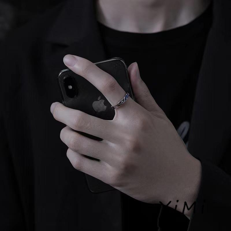 Nhẫn Đeo Tay Họa Tiết Ngôi Sao Thời Trang Sành Điệu Cho Nam