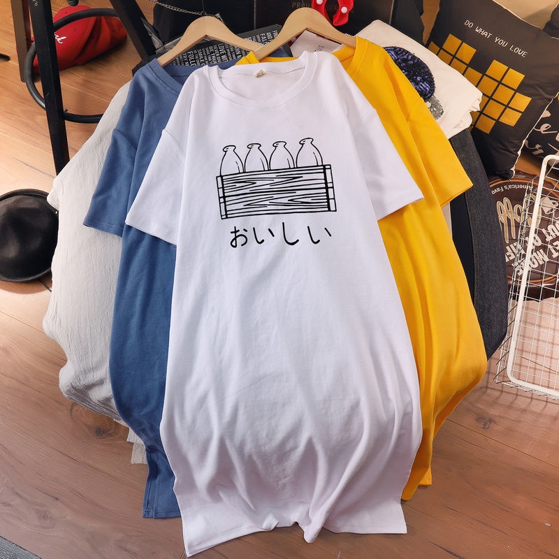 Áo Thun Tay Ngắn Dáng Rộng Phong Cách Hàn Quốc Thời Trang Xuân Hè Mới Cho Nữ