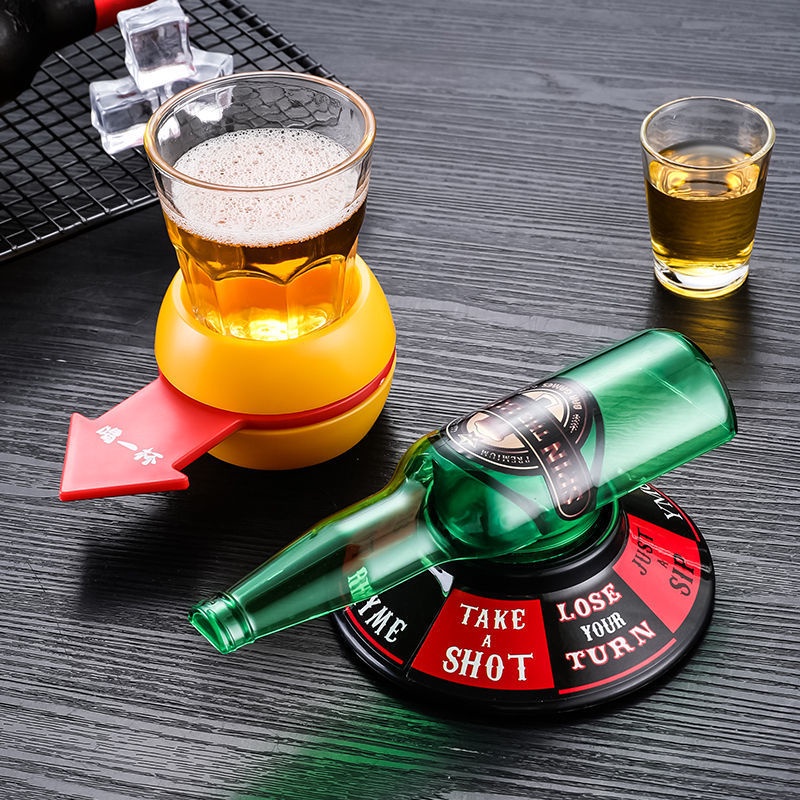 Trò chơi vòng quay uống rượu thú vị dành cho gia đình, bạn bè mẫu mới