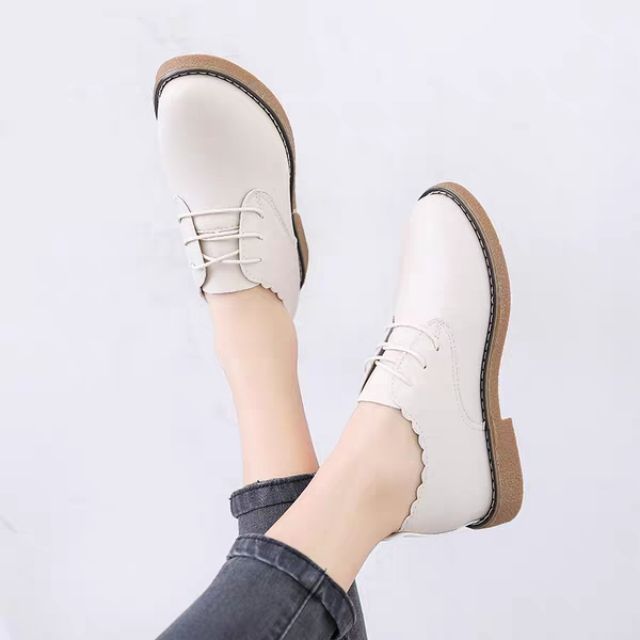 D113- giày oxford nữ, giày tây phong cách Hàn Quốc | BigBuy360 - bigbuy360.vn